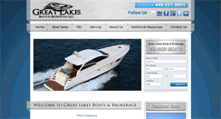 Desktop Screenshot of greatlakesboatsandbrokerage.com